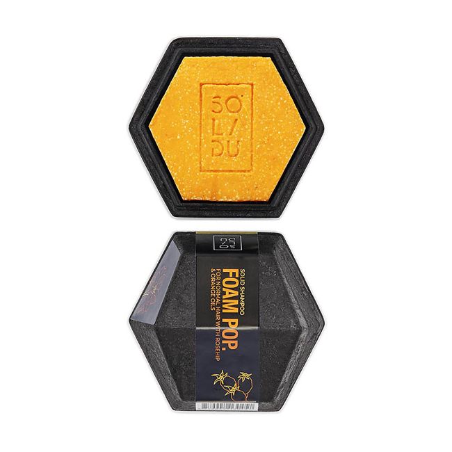 

Твердый шампунь для волос Foam Pop Solidu, 65 гр