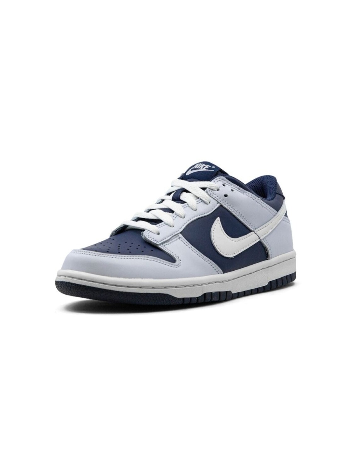 Кроссовки Dunk Low Football Grey Nike Kids, серый — фото 3