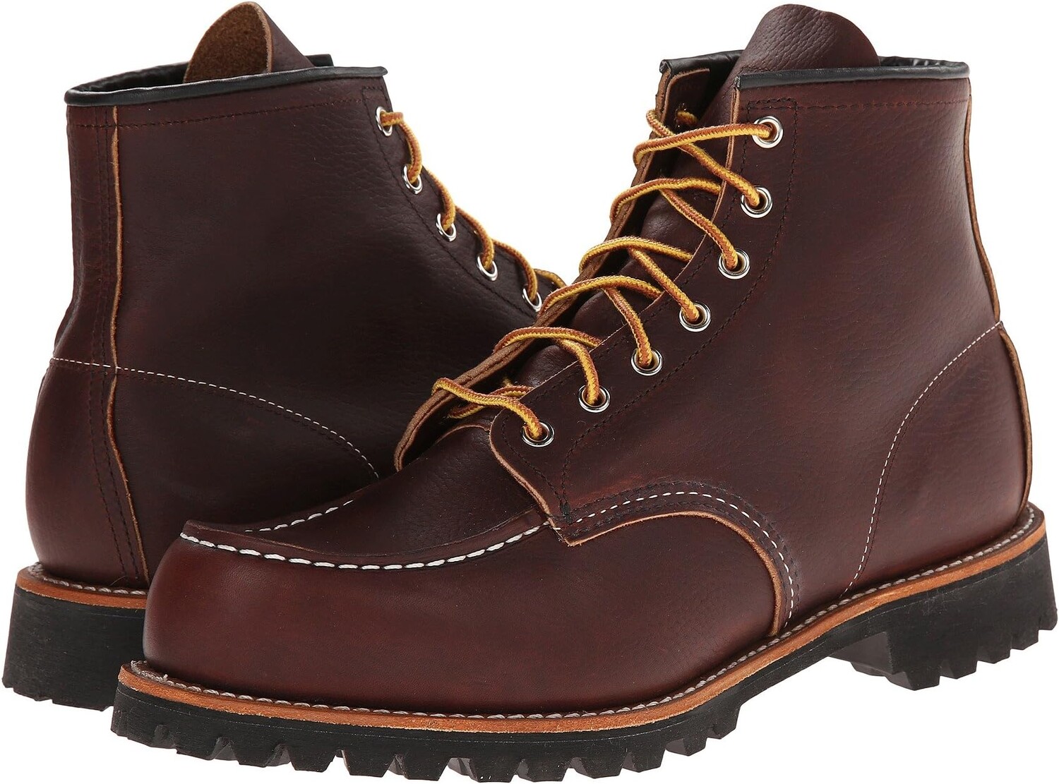 

Ботинки на шнуровке 6" Moc Toe Lug Red Wing Heritage, цвет Briar Oil Slick