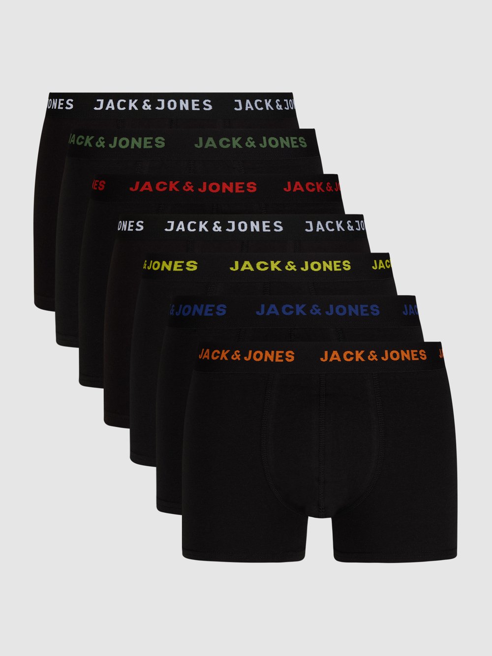 

Трусы-боксеры в упаковке по 7 шт Jack & Jones, черный