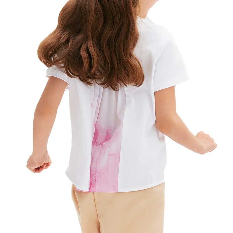 Футболка стандартная FILA KIDS, белый — фото 3