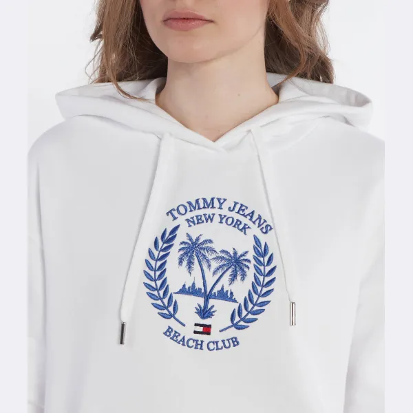 Толстовка свободного кроя Bxy prep luxe 2 Tommy Hilfiger, белый — фото 4