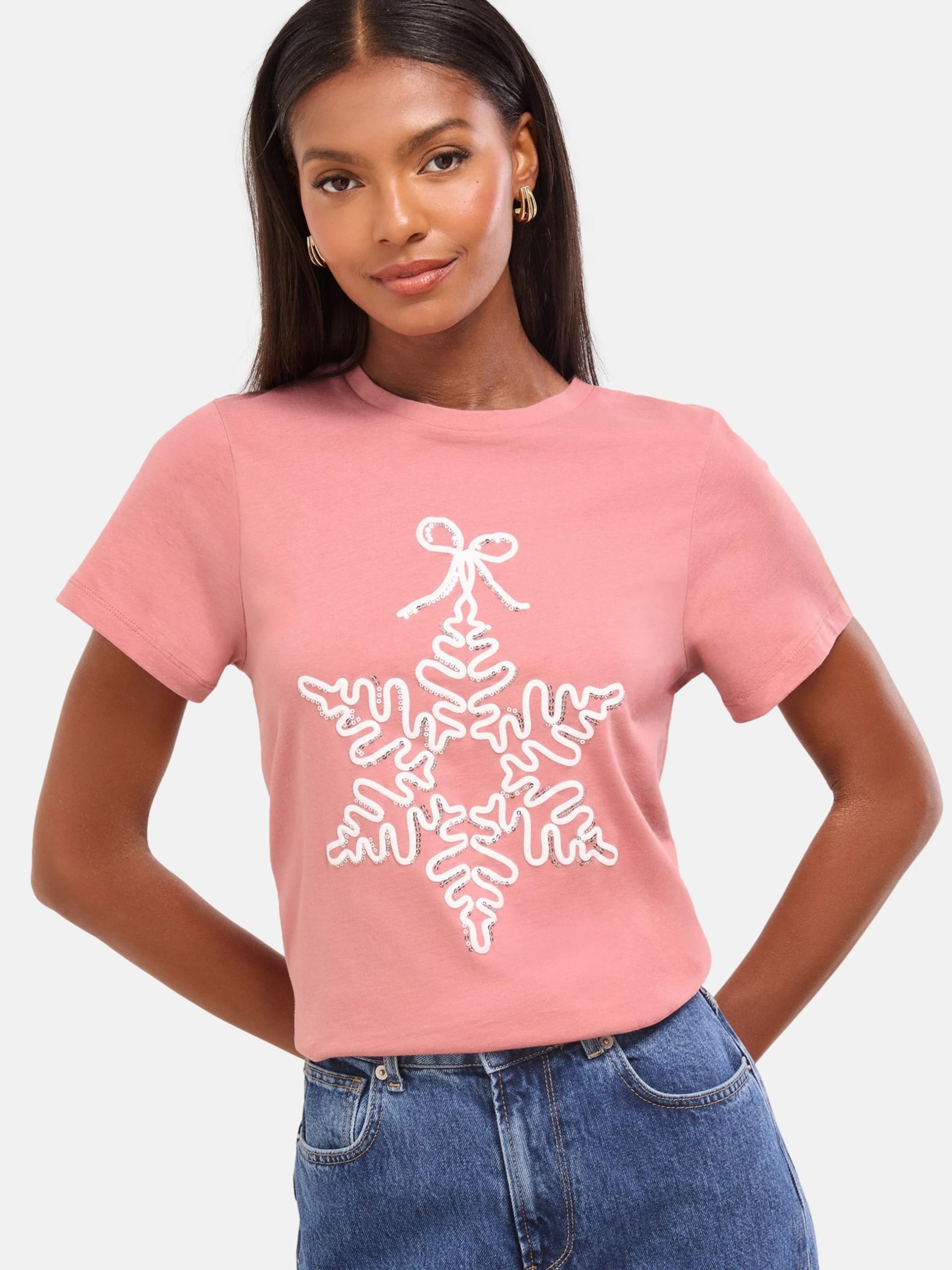 

Lipsy Футболка в цвете salmon, Розовый, Lipsy Футболка в цвете salmon