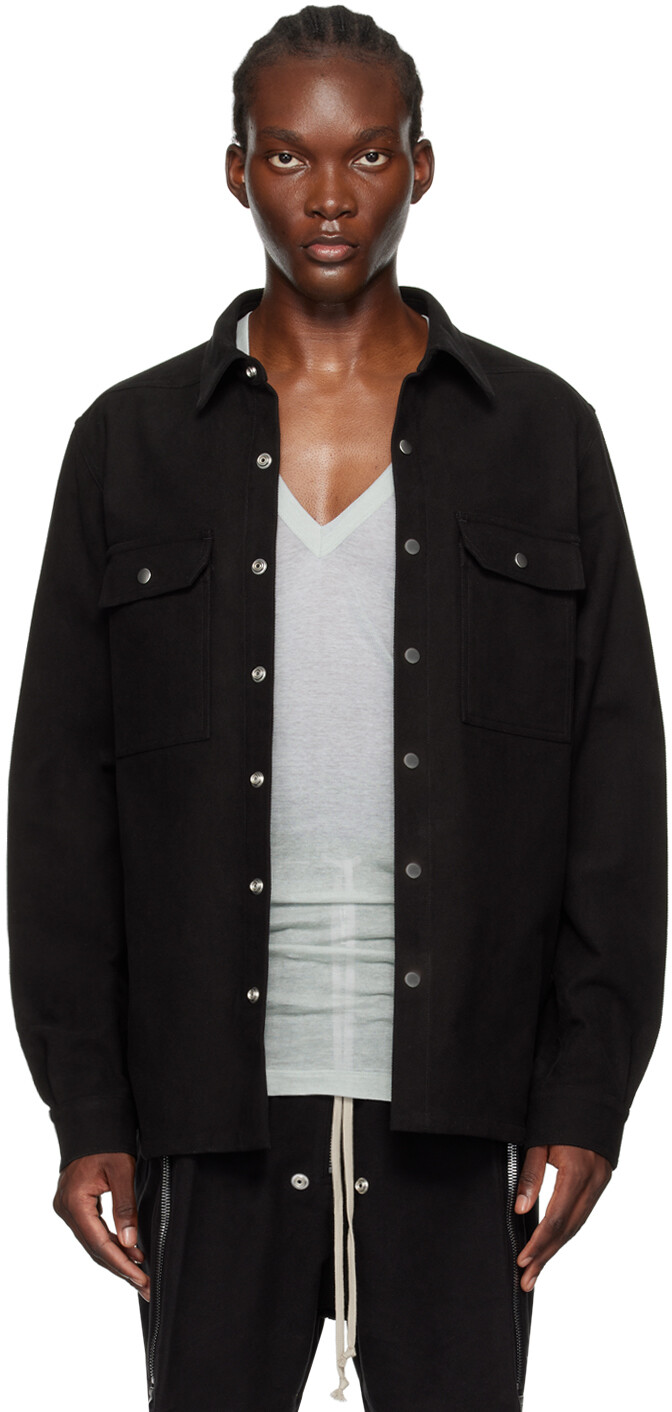 

Куртка Porterville Outershirt Rick Owens, черный