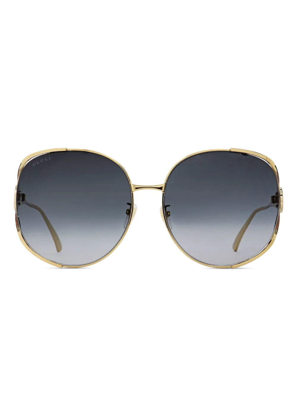 

Солнцезащитные очки в круглой оправе Gucci Eyewear, золотой