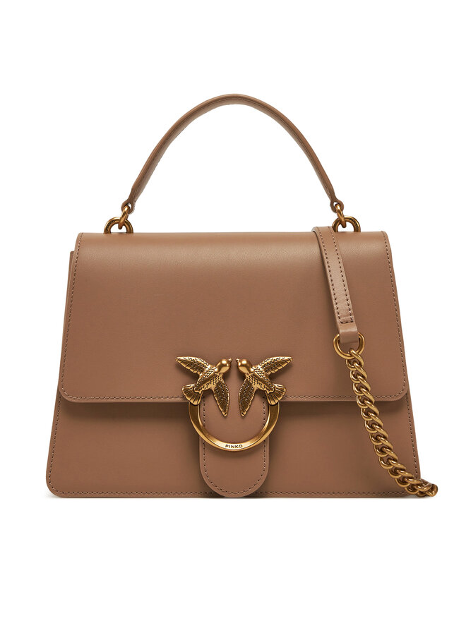 

Сумочка Love One Top Handle Classic Light 100066 A0F1 Pinko, коричневый