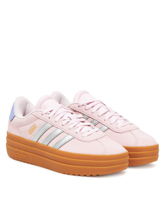 Кроссовки VL Court Bold Shoes Kids JQ4556 Adidas, розовый — фото 2