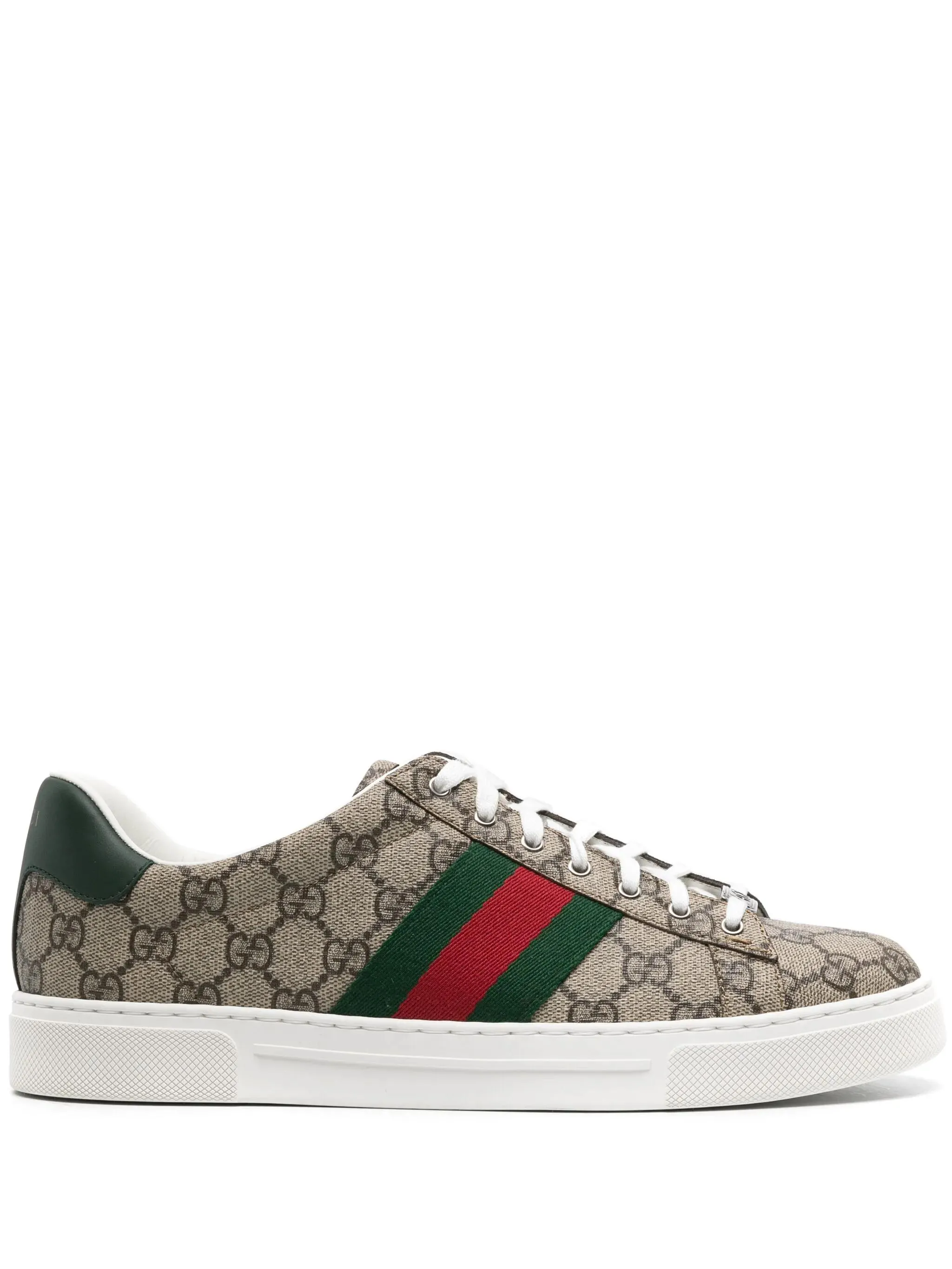 

Кроссовки Ace с узором GG Supreme Gucci, бежевый