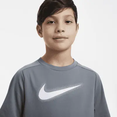 Топ Nike Multi, цвет Smoke Grey/White — фото 3