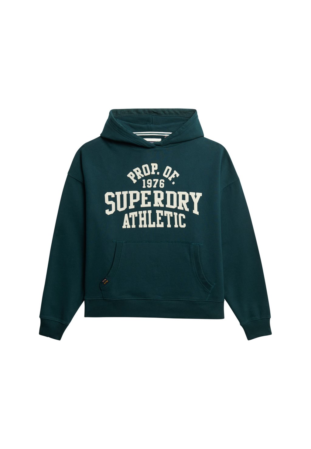 Толстовка ATHLETIC ESSENTIALS - Hoodie Superdry, зеленый — фото 4