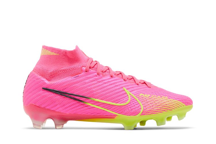 Кроссовки Zoom Mercurial Superfly 9 Elite FG Pro 'Luminous Pack', розовый