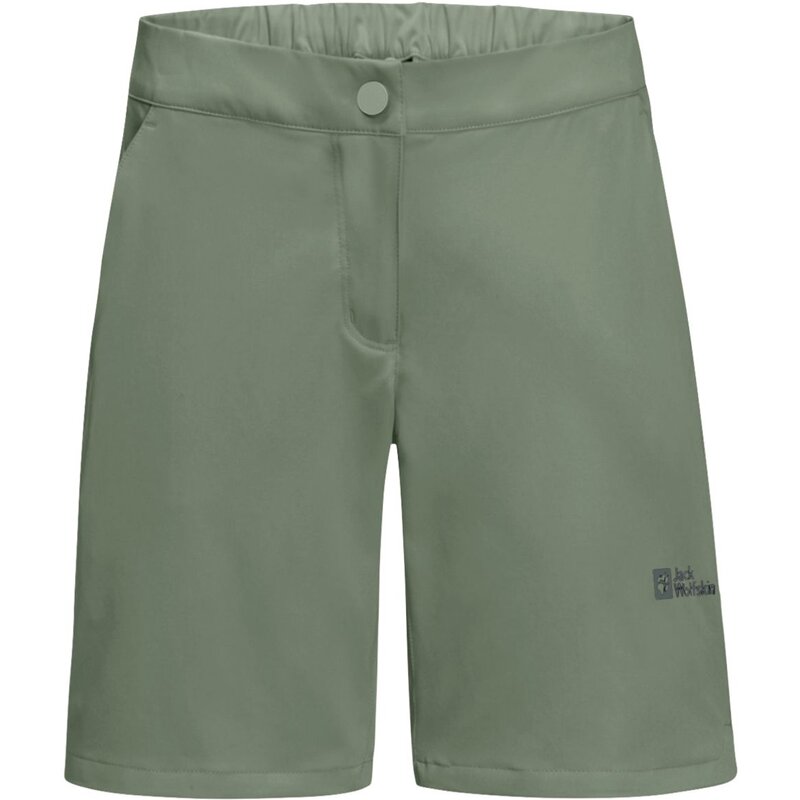 

Шорты походные альпийские короткие Jack Wolfskin, цвет eucalyptus