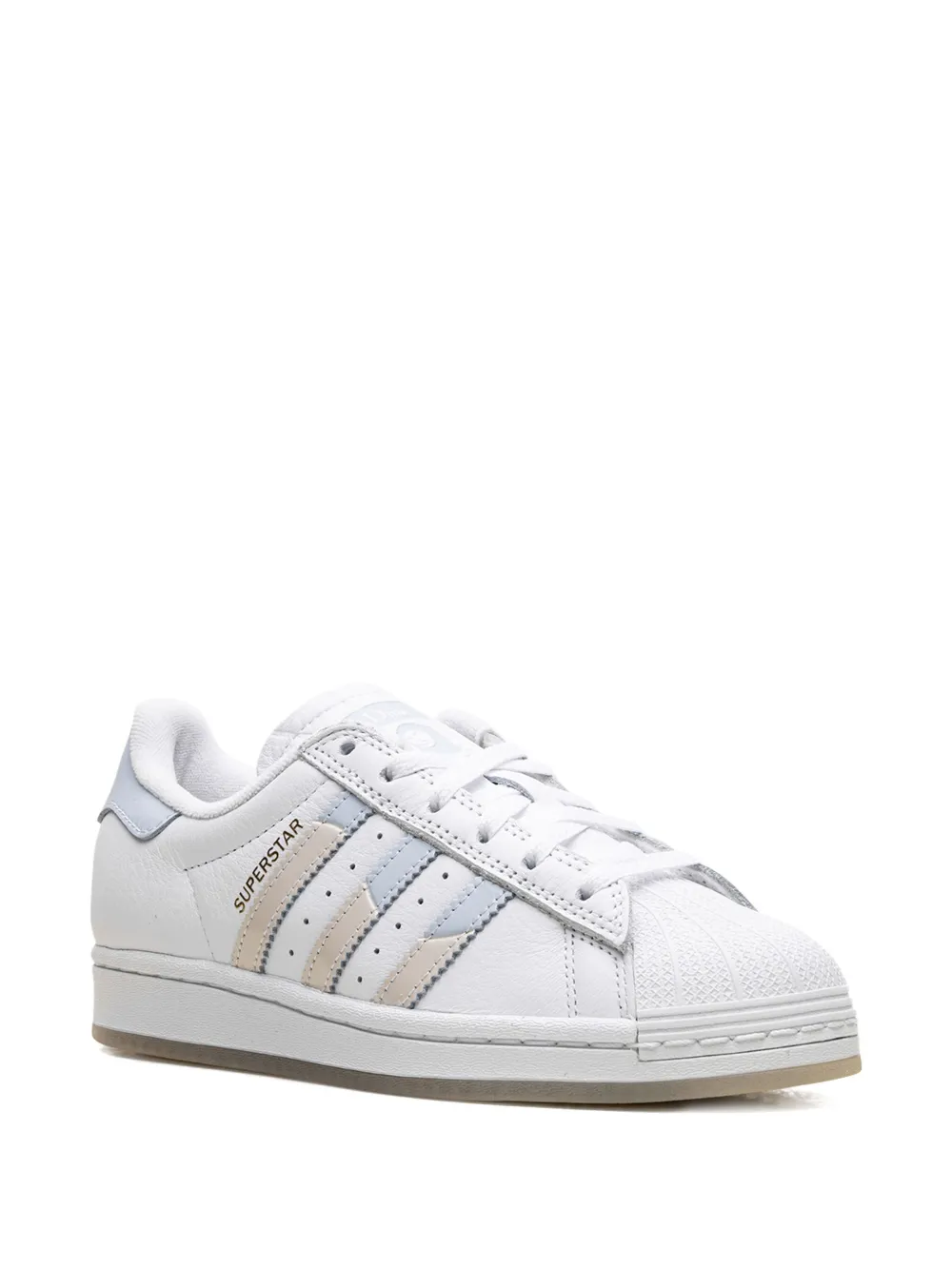 Кроссовки Superstar ADV Dime - Cloud White adidas, белый — фото 2