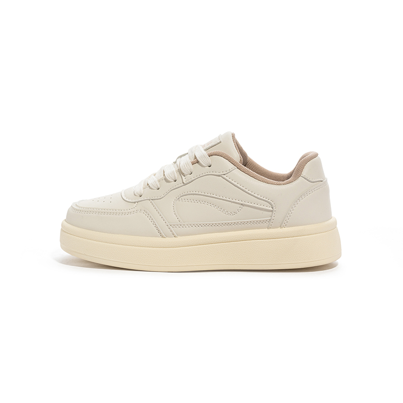 

Скользостойкие, износостойкие, дышащие низкие детские кроссовки для скейтбординга beige Babaya, бежевый