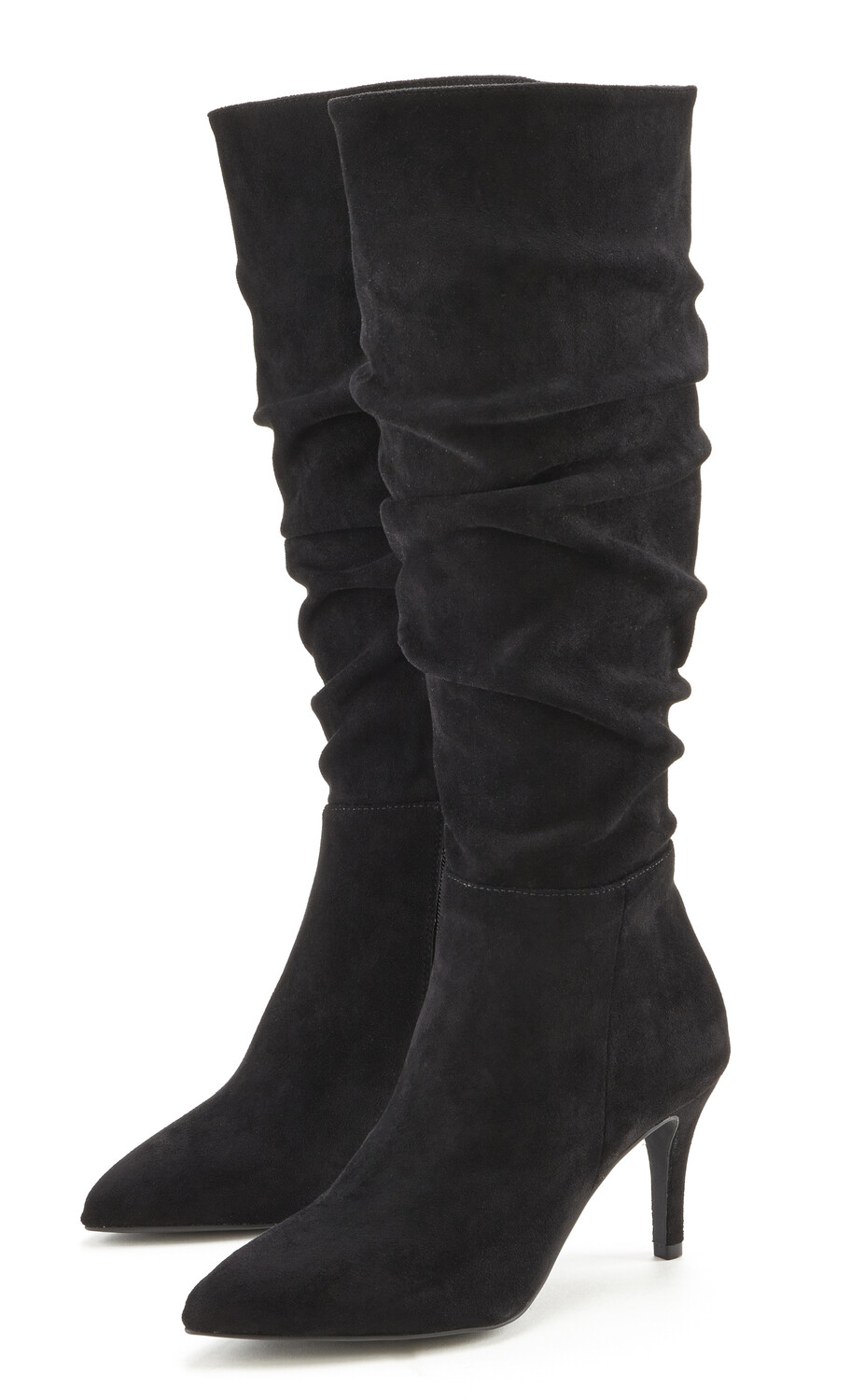 Ботинки LASCANA Reißverschlussstiefel, черный