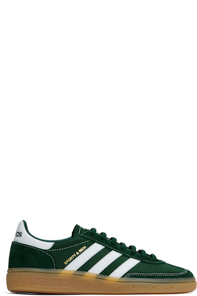 Зеленые кроссовки adidas Originals Edition Handball Spezial Sporty & Rich
