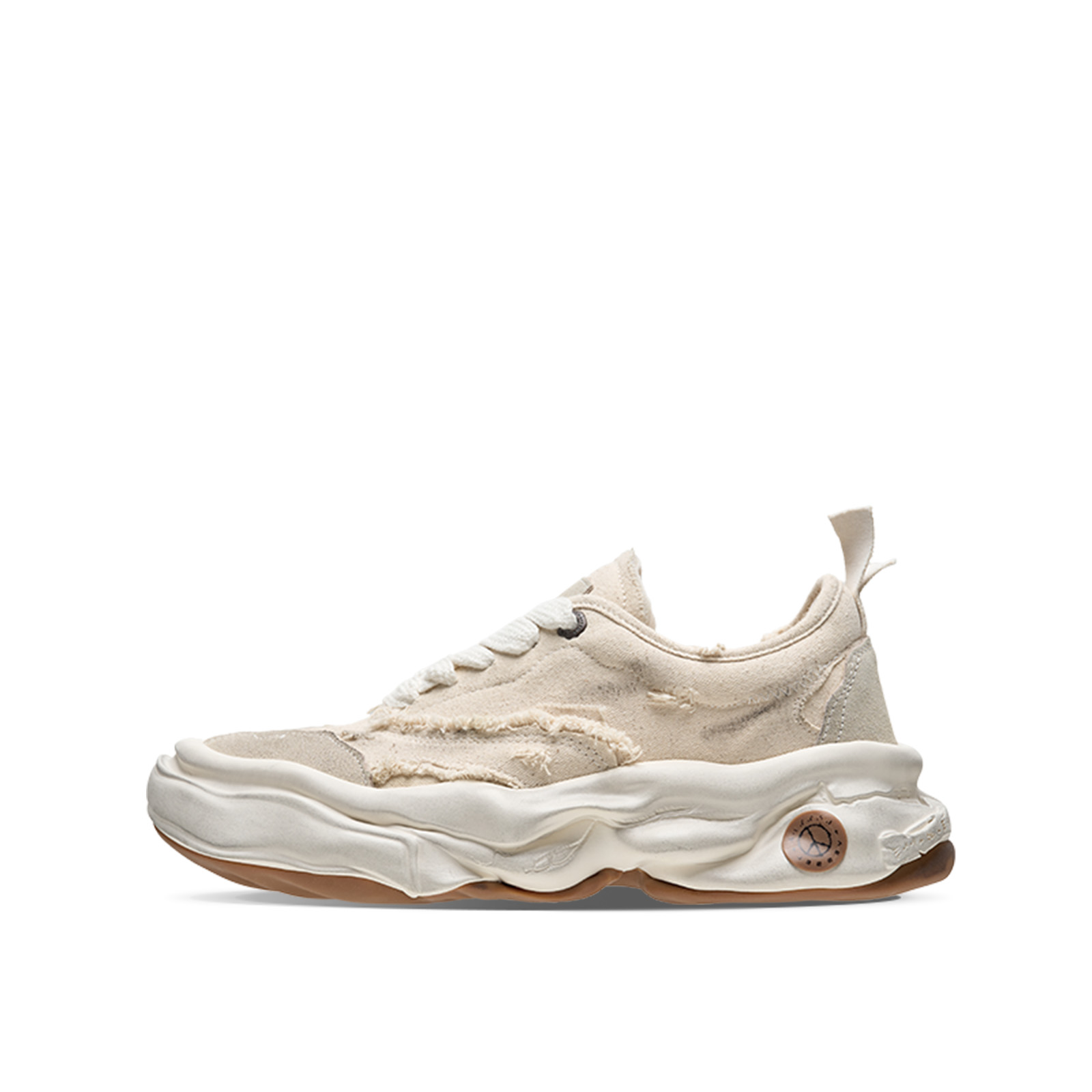 

XVESSEL VESSEL Immortal Shoes Лоу-топы из канвы унисекс белые, цвет White