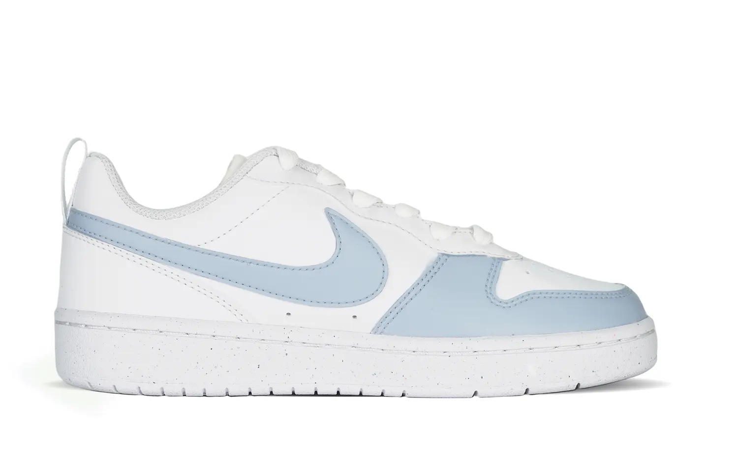 

Кроссовки Nike Court Borough Skateboarding Shoes Women's Low-top White/Royal Blue, белый/синий