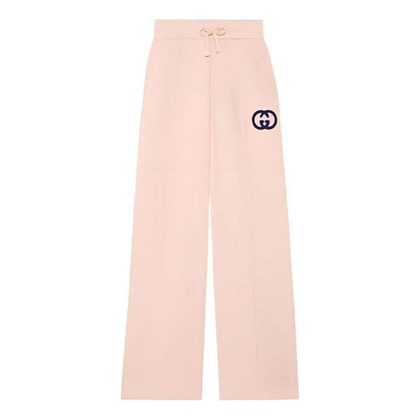 

Брюки cotton jersey jogging pant 'light pink' Gucci, розовый