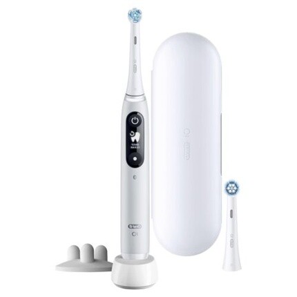 Вибрационная зубная щетка для взрослых Oral-B Io 6, белая, Braun — фото 4