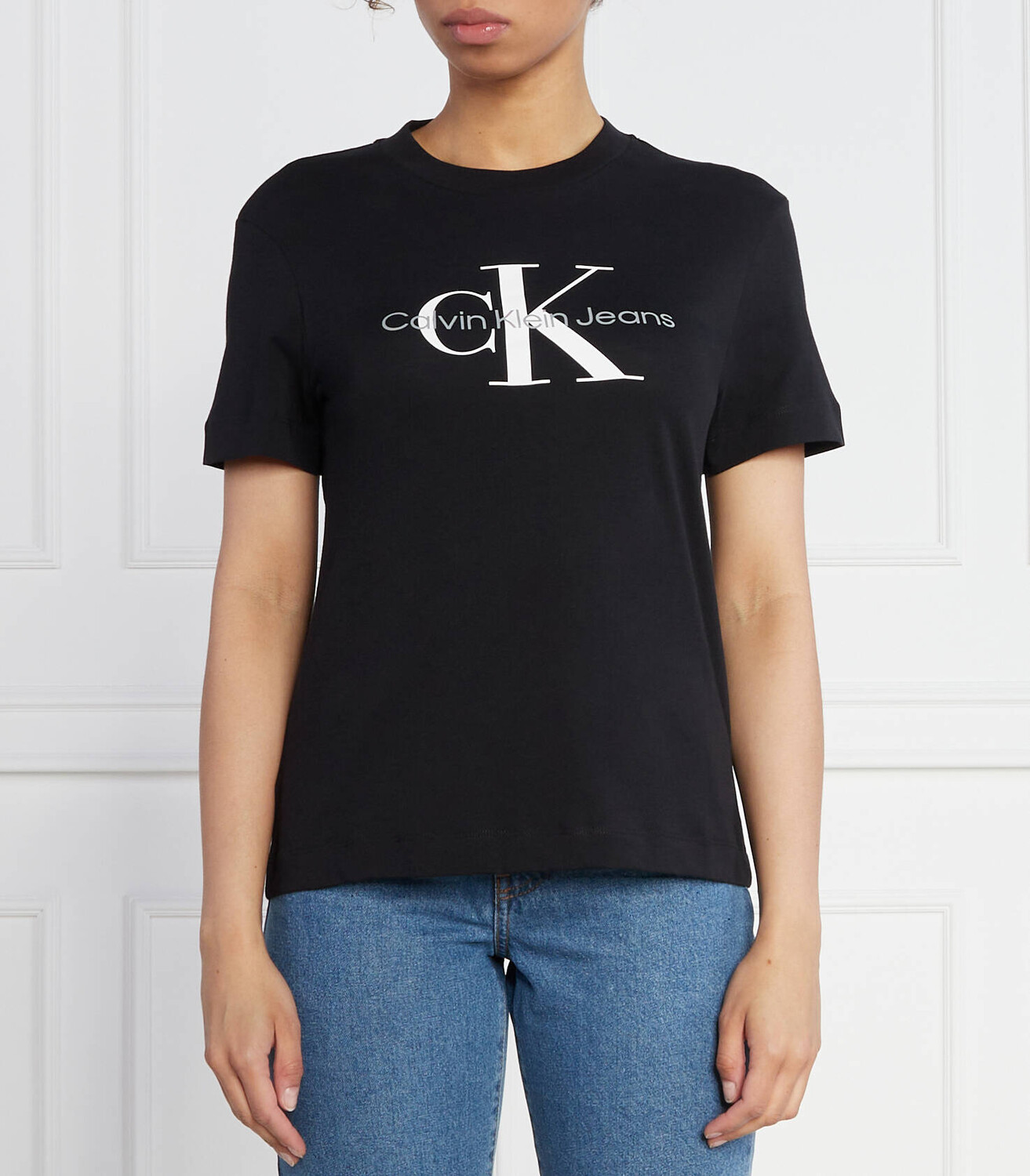 

Футболка CALVIN KLEIN JEANS CORE MONOLOGO Regular Fit, черный
