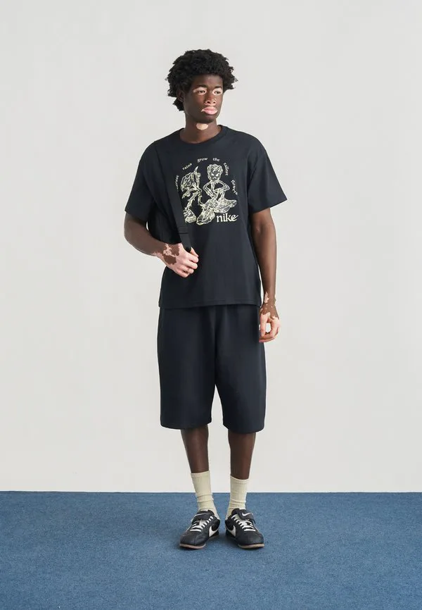 Футболка с принтом цветов Nike Sportswear, Black — фото 2