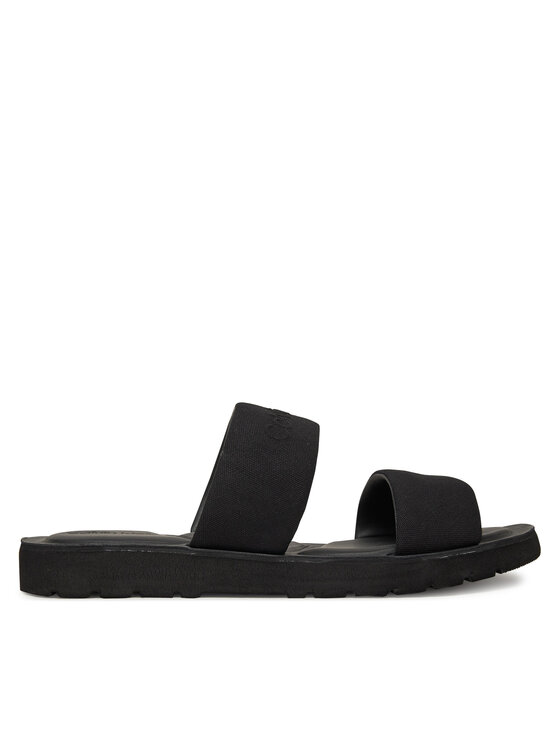 

Мюли Double Strap Cv Logo HM0HM01801 Calvin Klein, черный