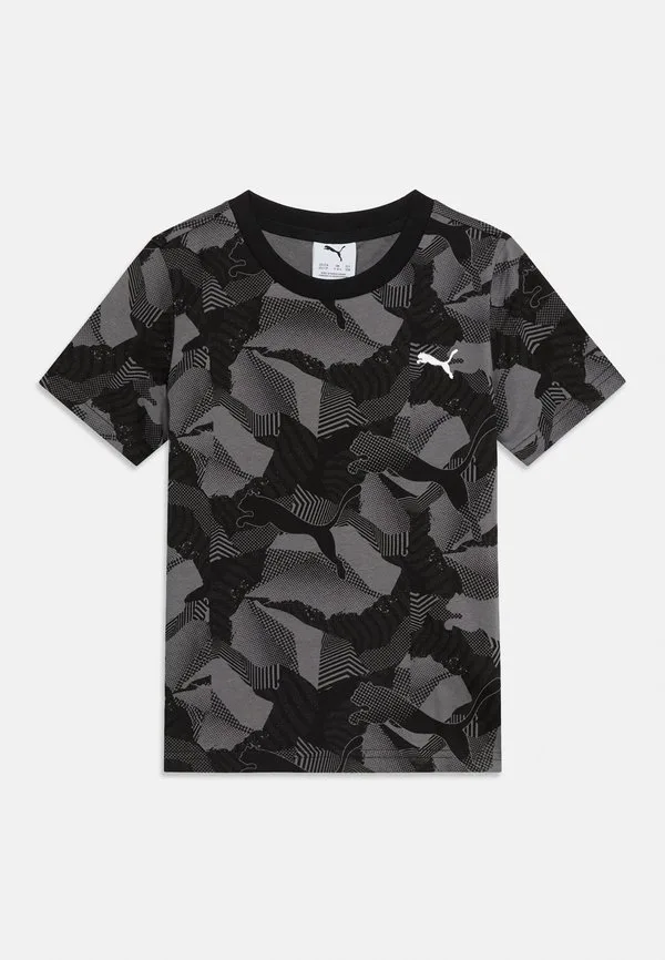 Футболка унисекс logo lab story Puma, Black — фото 3