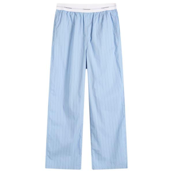 

Пижамные брюки из хлопкового поплина Calvin Klein, Trail Stripe Frozen Fjord