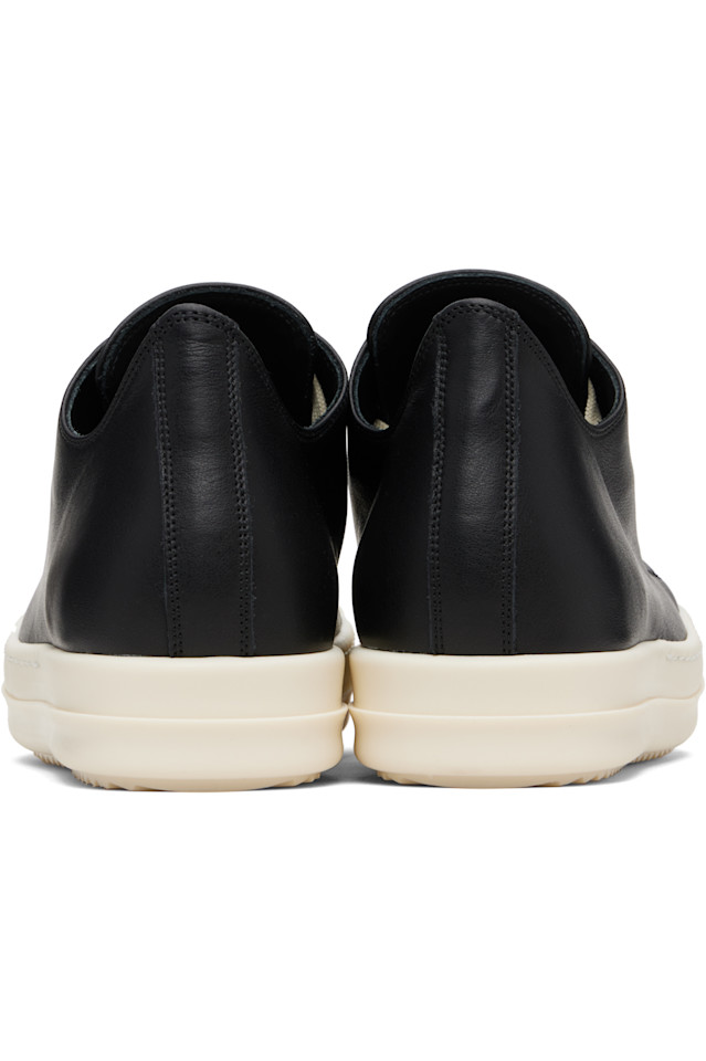Rick Owens Черные низкие кроссовки Concordian — фото 2