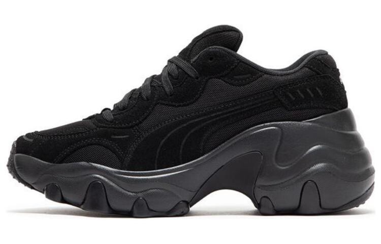 Женские кроссовки на танкетке Puma Pulsar на массивной танкетке, Black