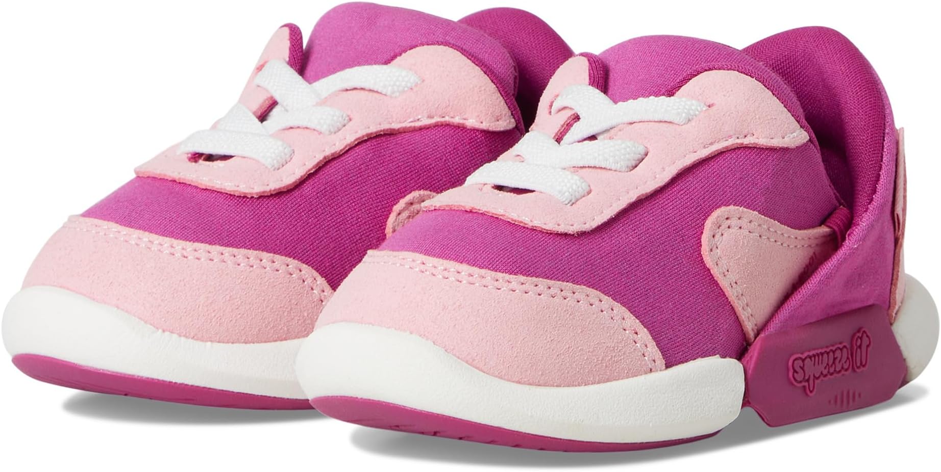 

Кроссовки KIZIK Kids Squeeze It - Hands-free, цвет Festival Fuchsia