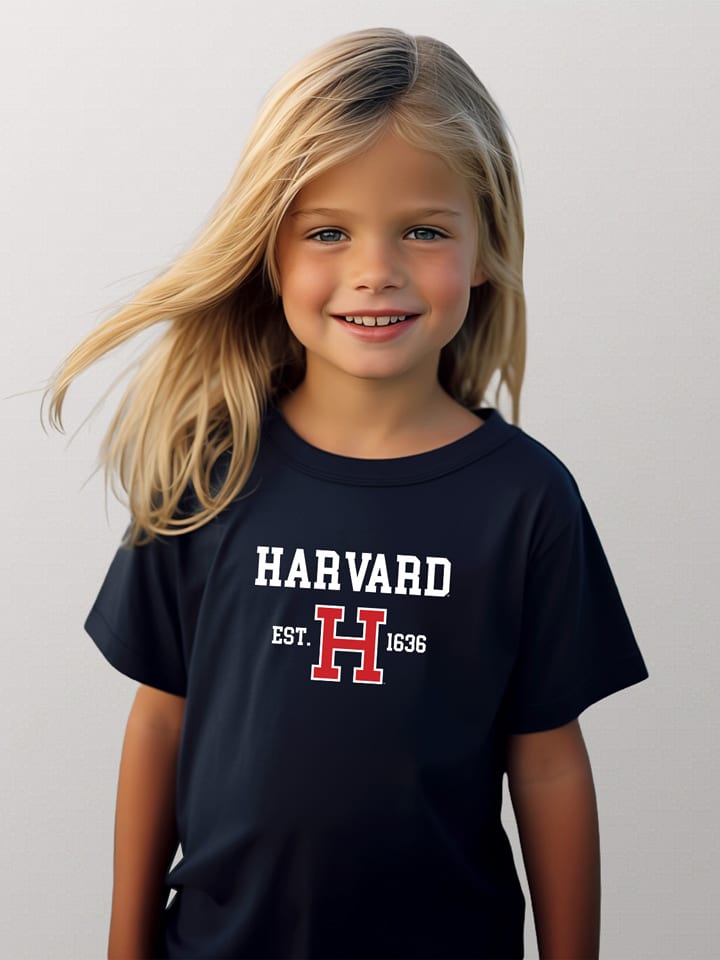 

Футболка Harvard Est 1636 American Universities, темно-синий