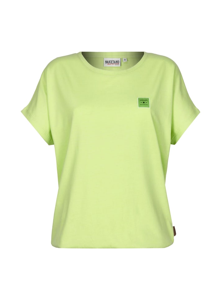 

Naketano Футболка Schnella Baustella 20 Matcha Зеленый Меланж