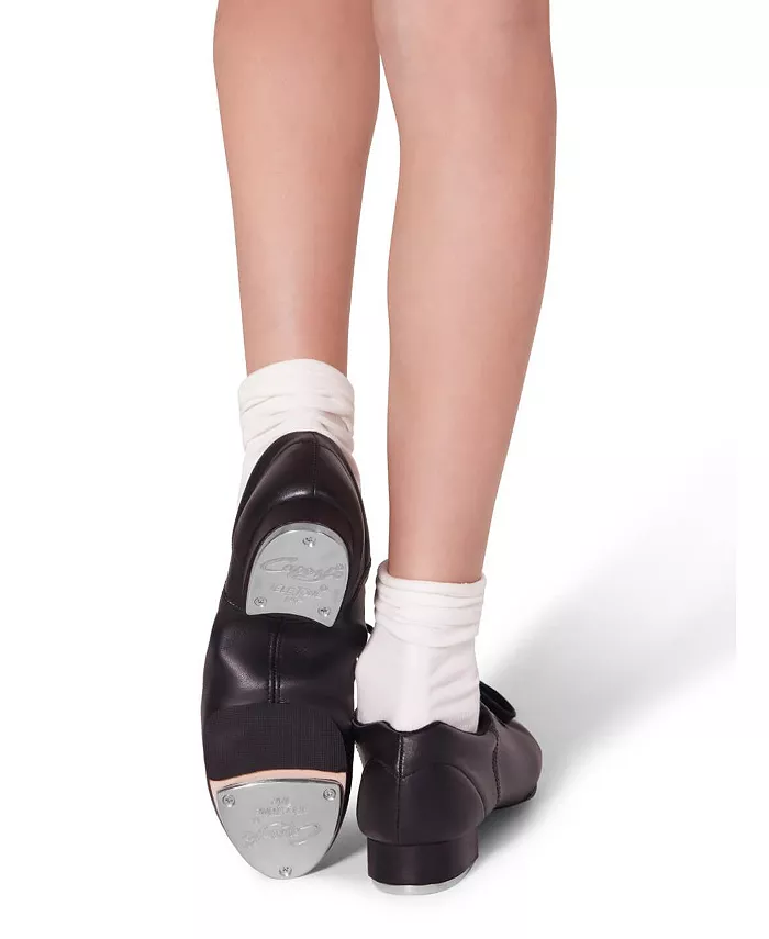 Детские танцевальные туфли Flex Mastr Tap Capezio, черный — фото 4