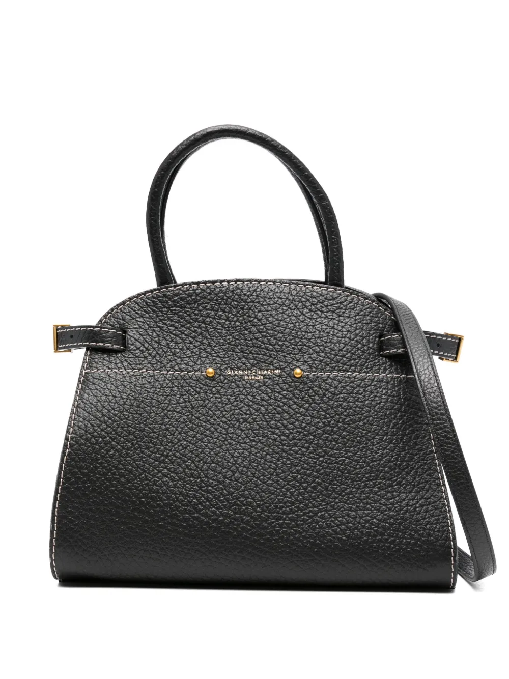 

Сумка-тоут Farah из зернистой кожи GIANNI CHIARINI, черный