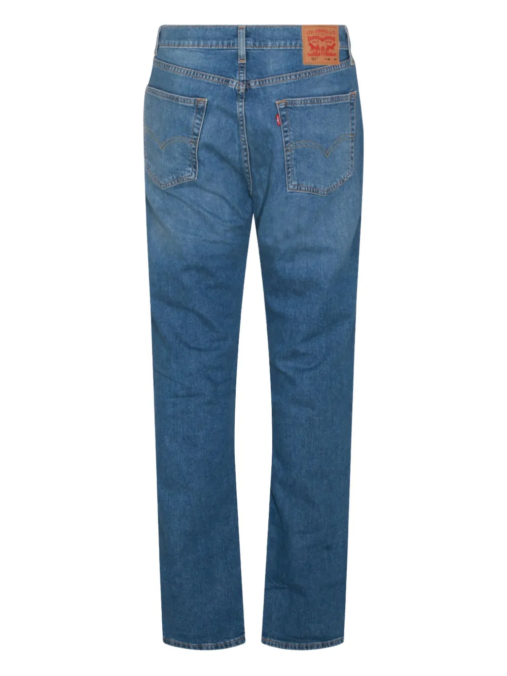 Джинсы из хлопка с пятью карманами Levi'S, синий — фото 3