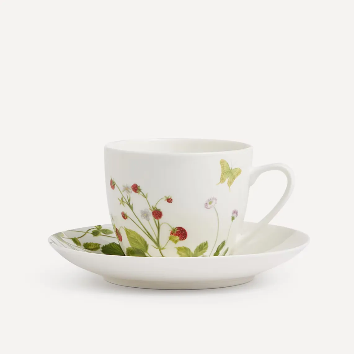 

Чайная чашка Abril El Corte Inglés с блюдцем, белый
