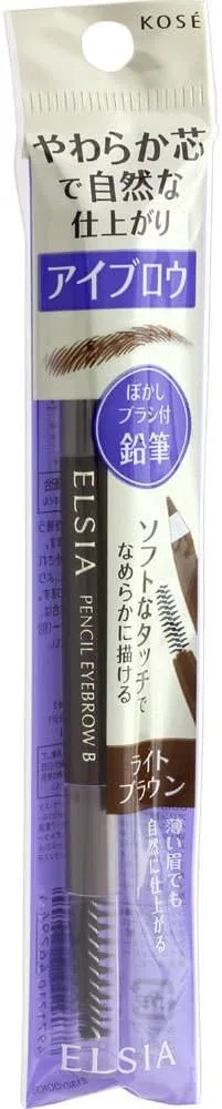 Карандаш для бровей Elsia BR301 Platinum Pencil Eyebrow, светло-коричневый, 1.1 г — фото 2