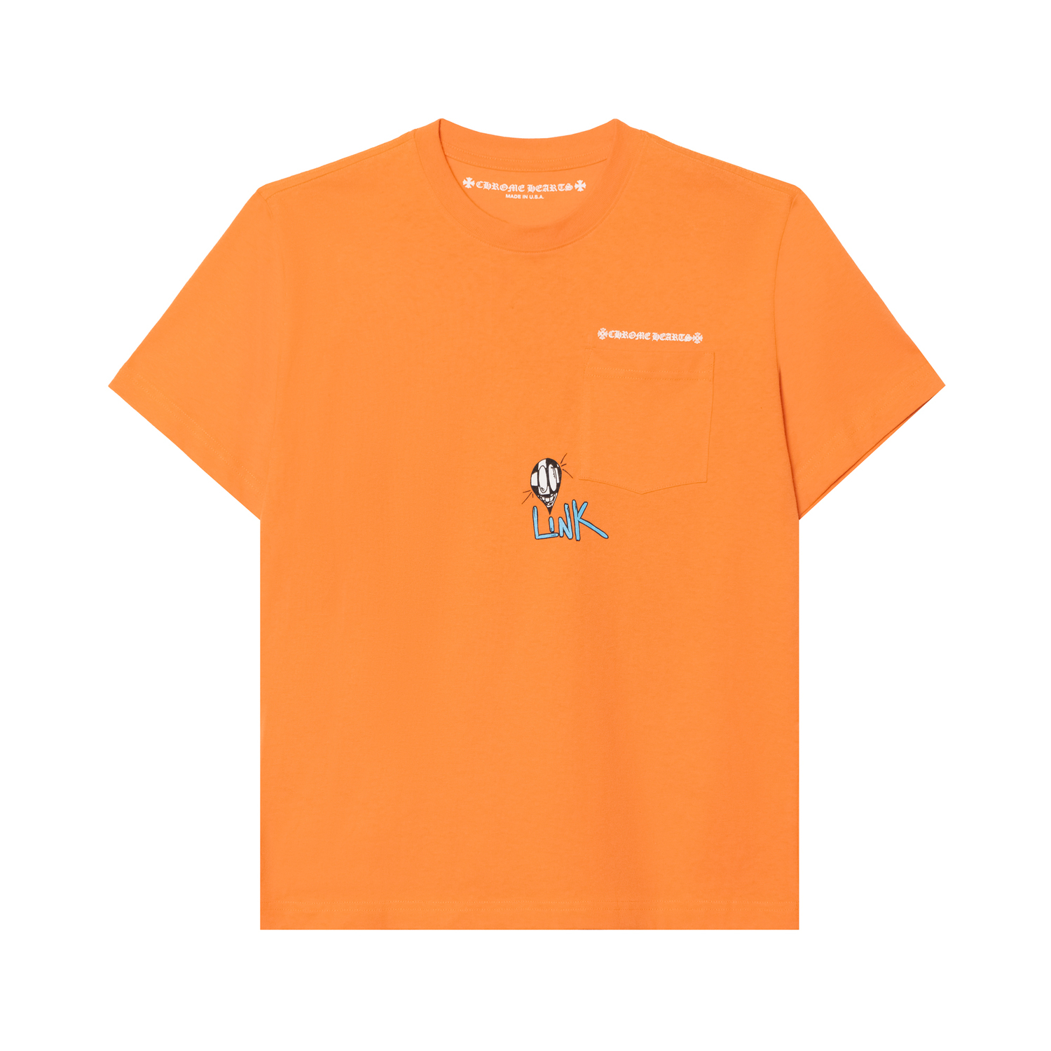 

Футболка Unisex Orange Chrome Hearts, оранжевый