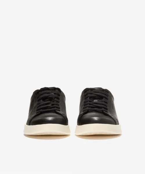 Мужские кроссовки теннисные из натуральной кожи Cole Haan Grand Crosscourt Tennis 2.0 чёрные — фото 3