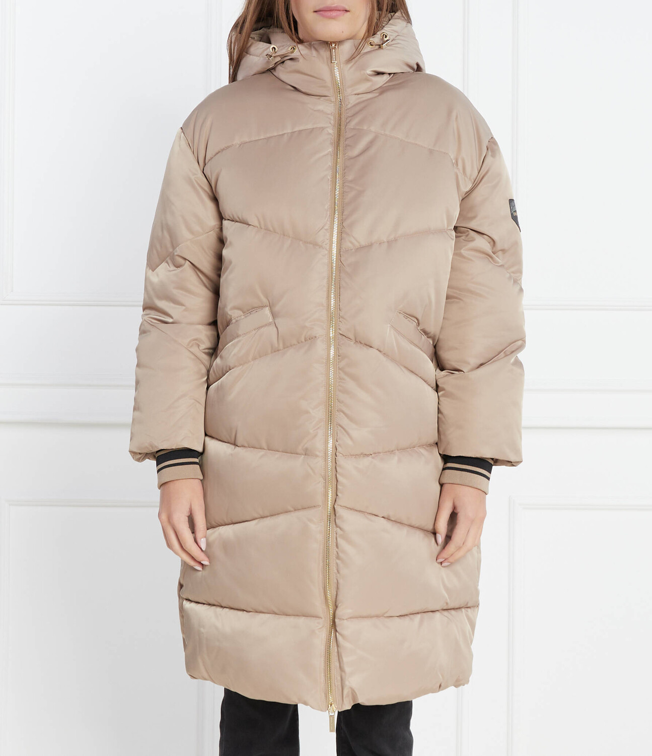 

Пальто Armani Exchange CABAN, бежевый