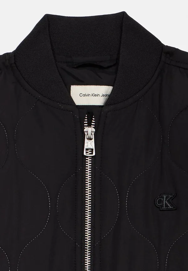 Стеганая куртка-бомбер унисекс Calvin Klein Jeans, Black — фото 3