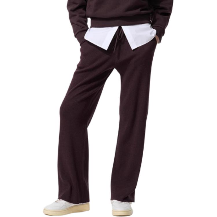 

Вязаные спортивные штаны Women's UNIQLO, Burgundy