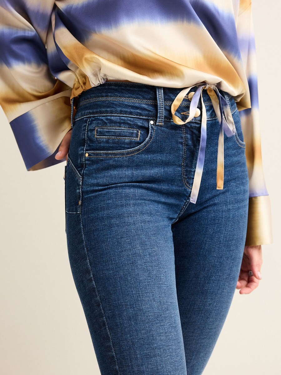 Джинсы скинни Next Skinny Jeans, синий — фото 4