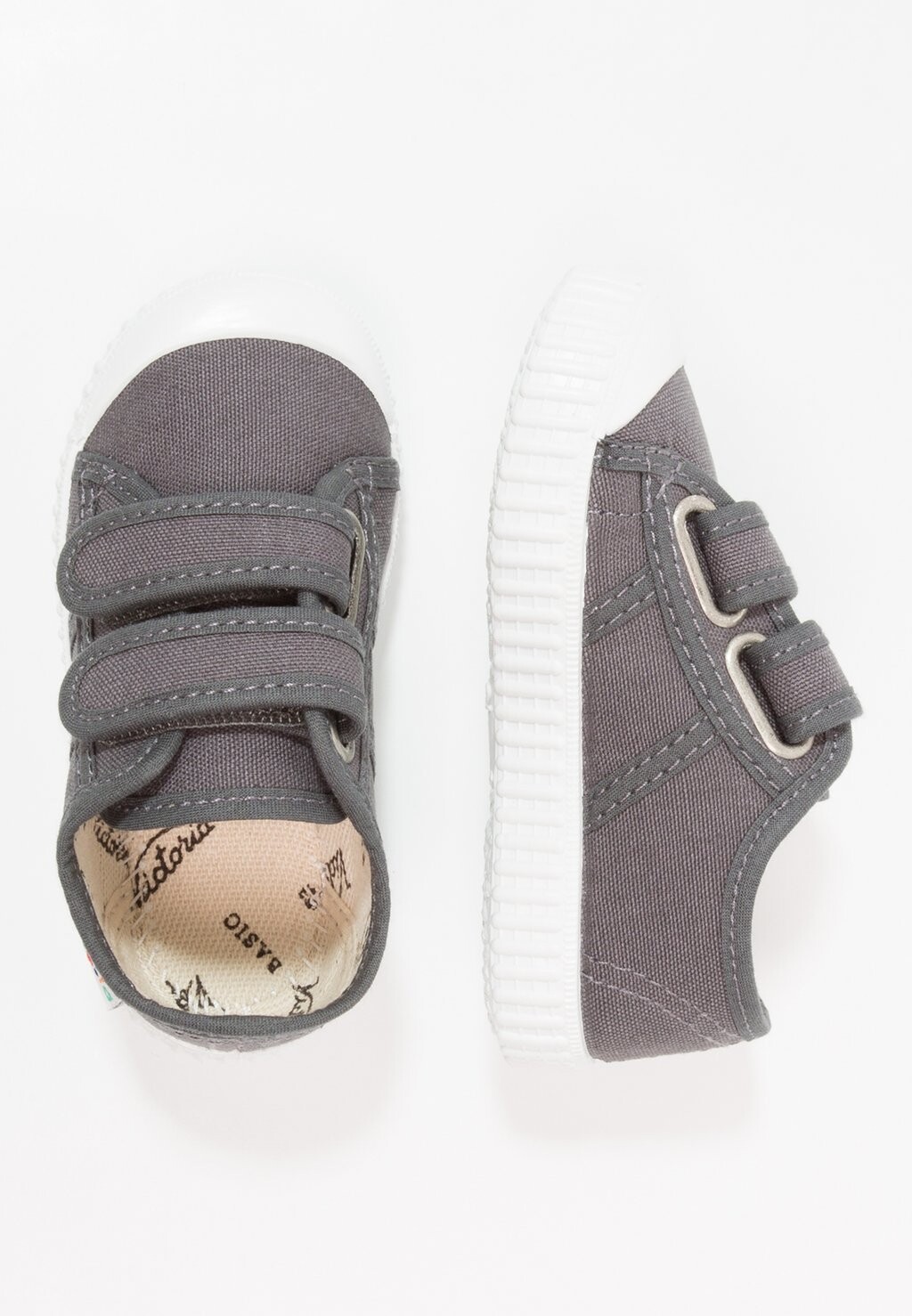 Низкие кроссовки BASKET LONA DOS Victoria Shoes, антрацит — фото 2