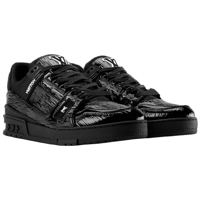 Кроссовки Low Top Skateboard для мужчин LOUIS VUITTON, черный — фото 4
