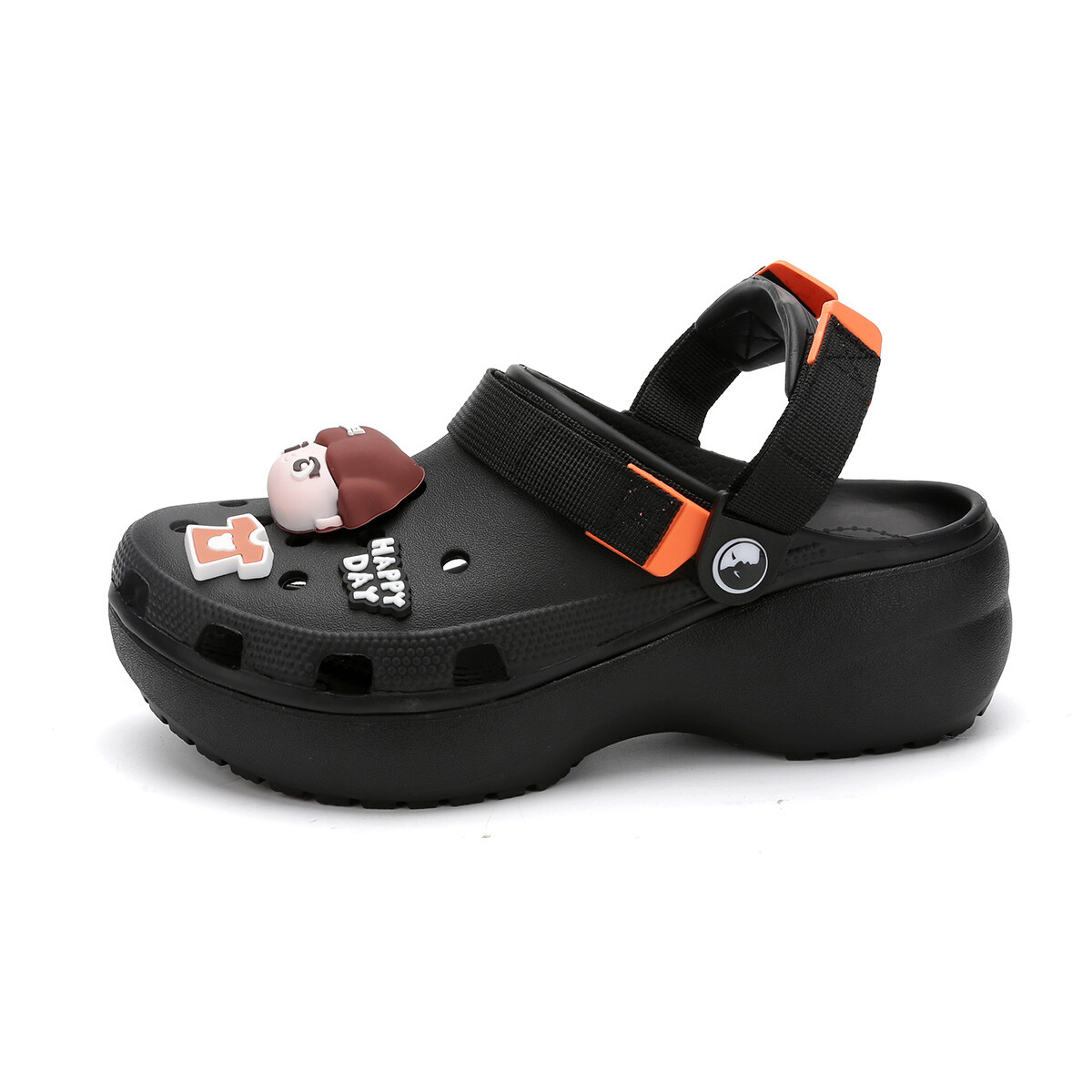 

Сабо женские Tt&Mm, цвет Black [shoe flower]