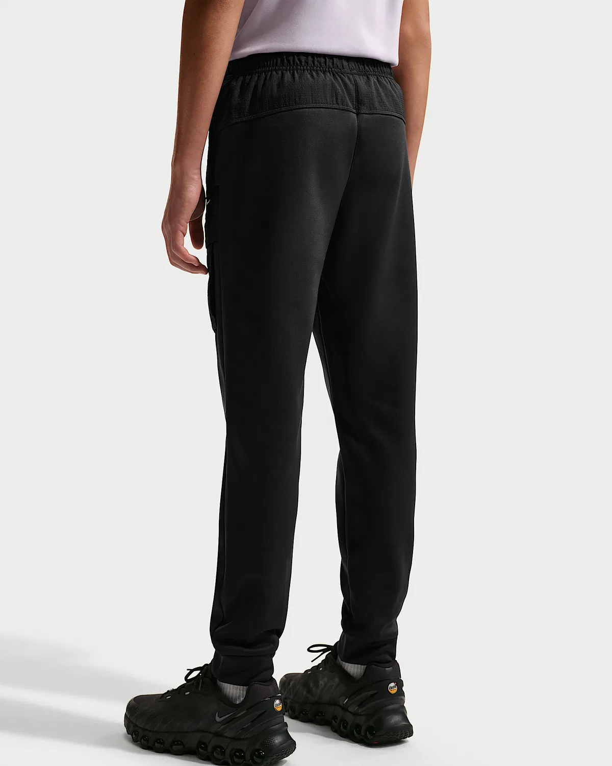Детские штаны Nike Sportswear City Utility, Black/Black/White — фото 3
