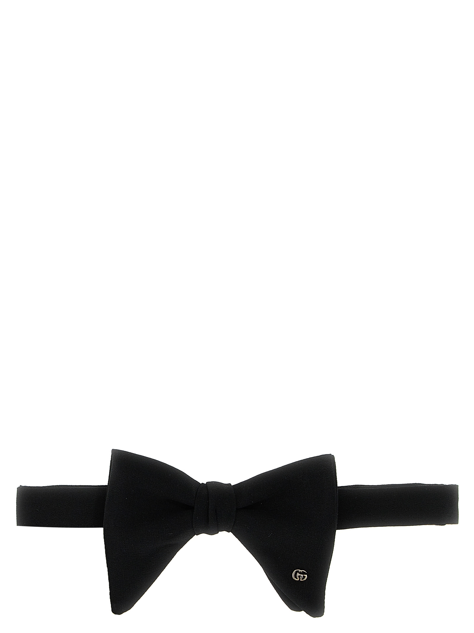

Галстук-бабочка из шелкового крепа GUCCI, черный